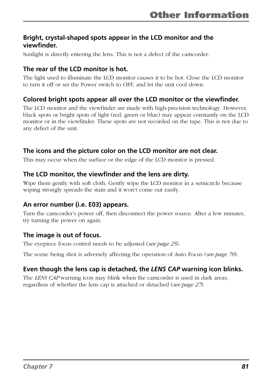 Other information | RCA CC9360 User Manual | Page 83 / 108