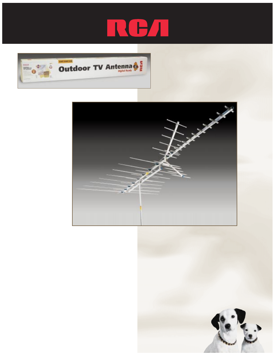 RCA ANT3050X User Manual | 2 pages