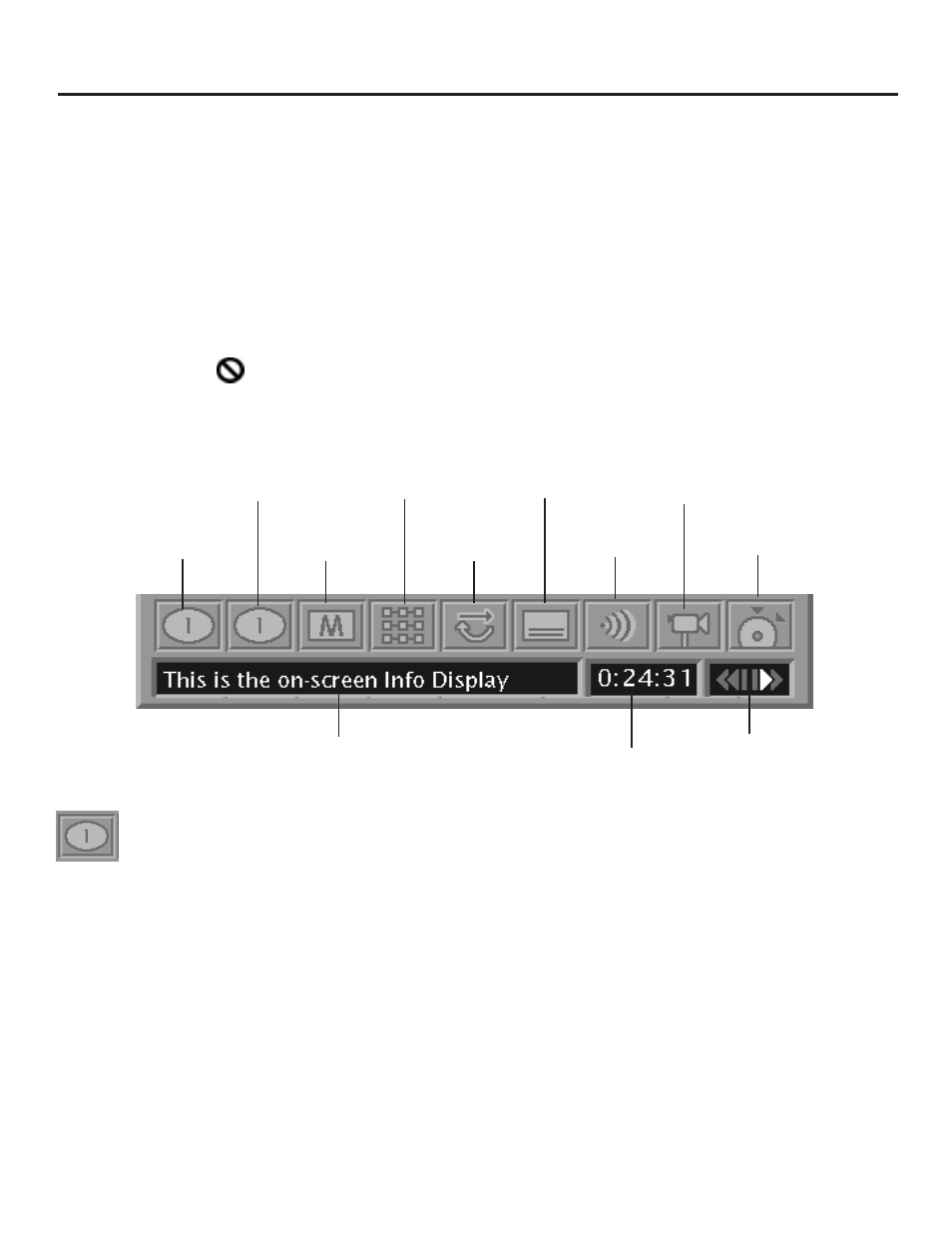 Using the on-screen info display, Playing digital video discs, Selecting a title | RCA RC5231Z User Manual | Page 25 / 96