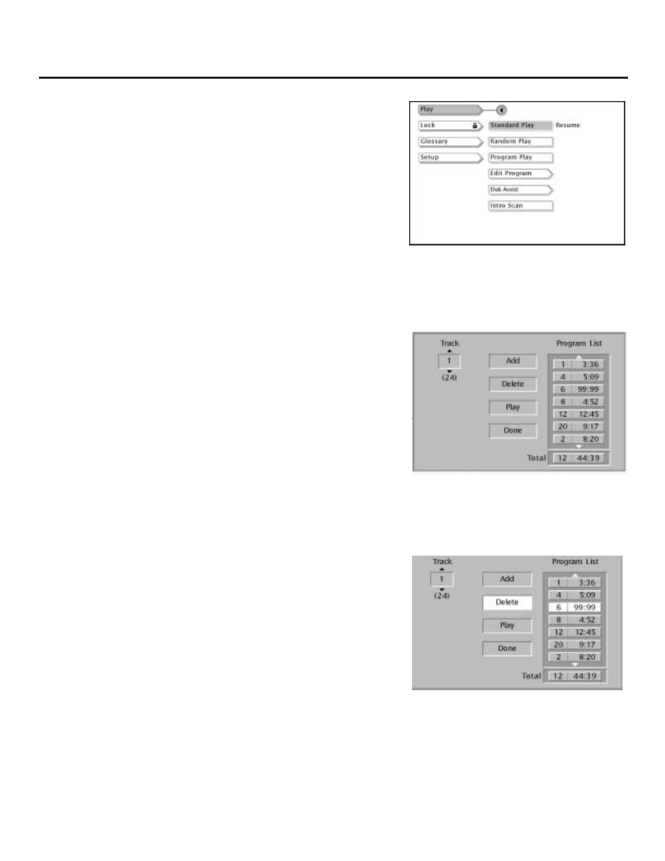 Playing audio cds | RCA RC5231Z User Manual | Page 69 / 96