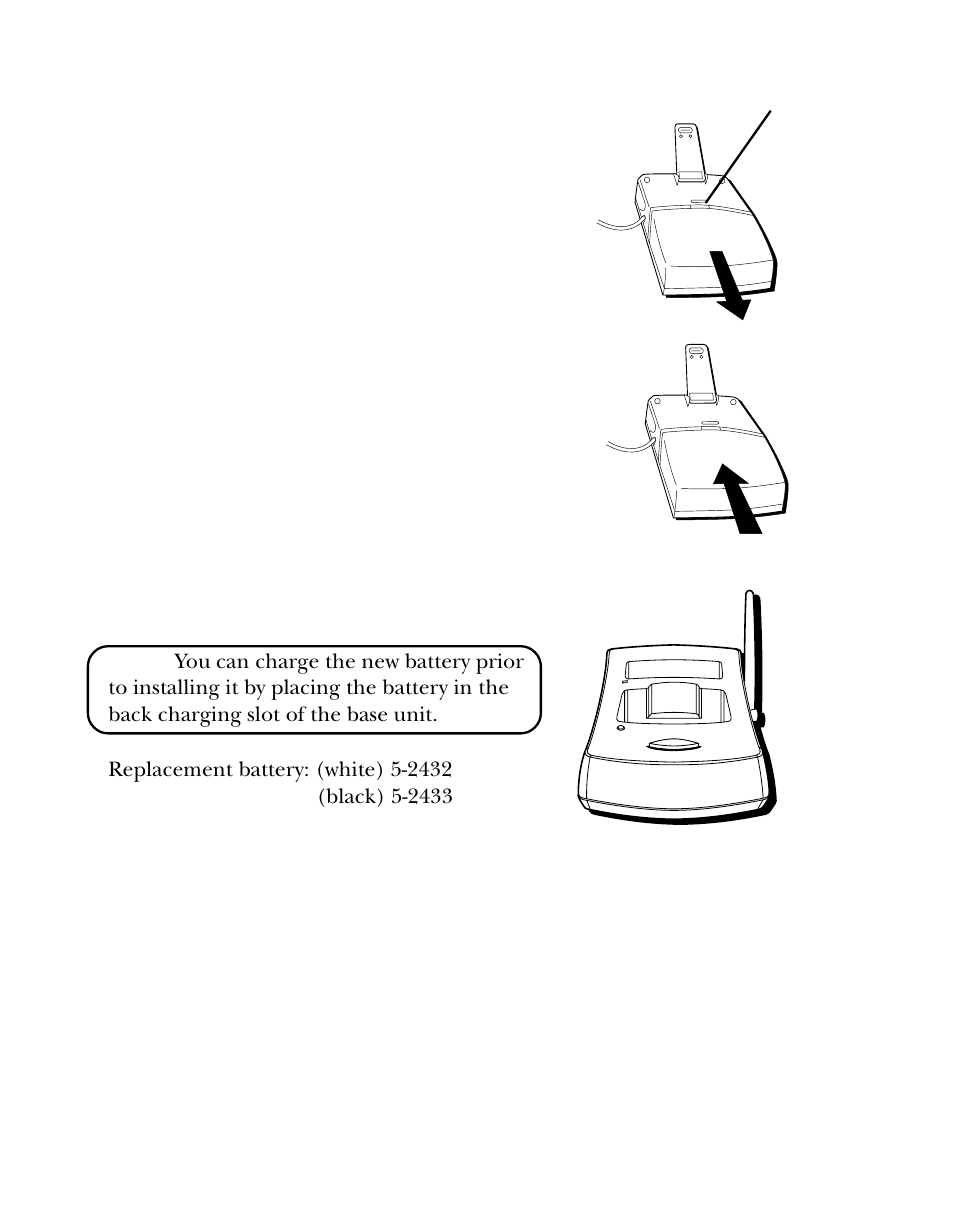 Changing the battery, Hanging, Attery | RCA 26970 User Manual | Page 22 / 64