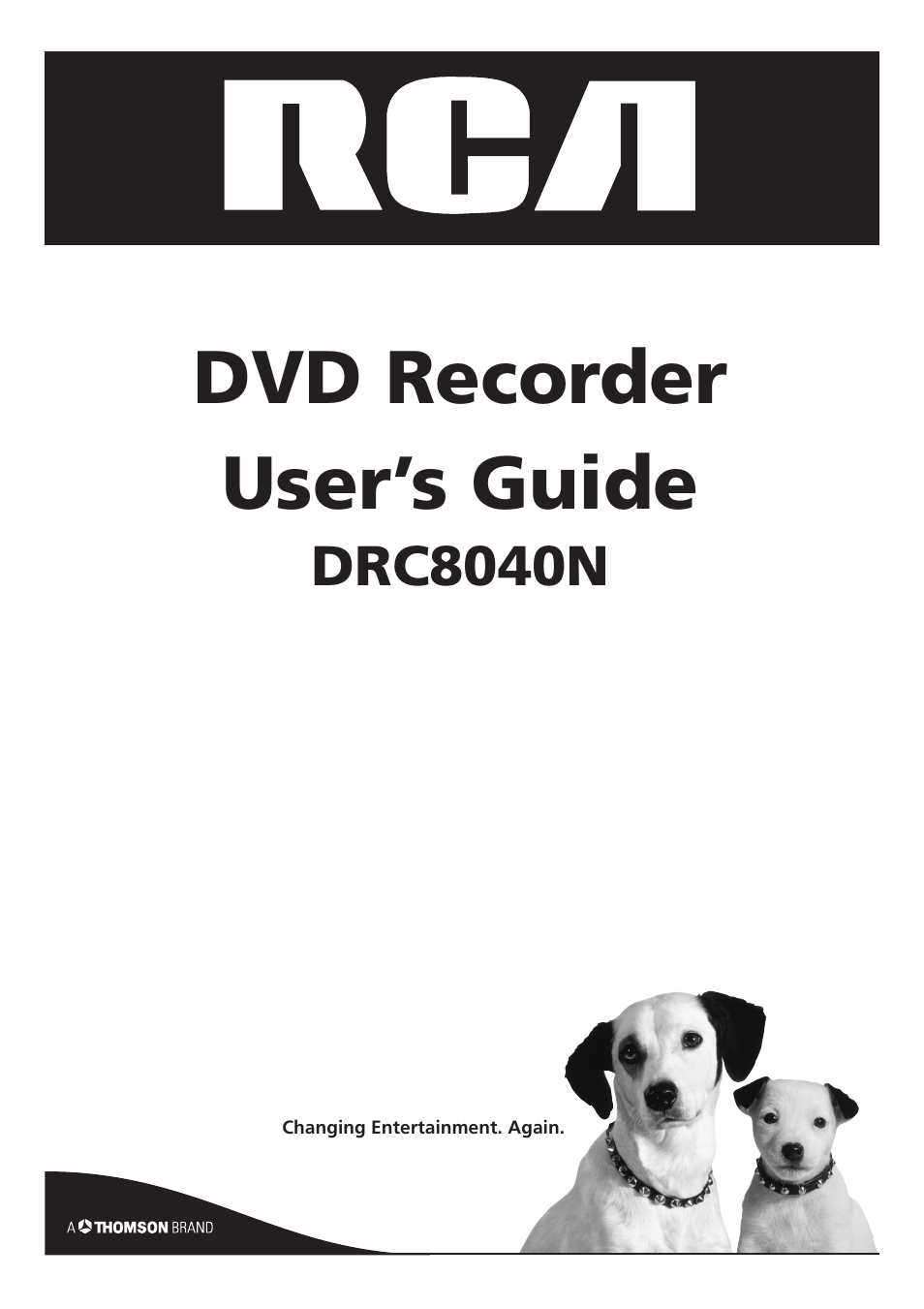 RCA DRC8040N User Manual | 64 pages