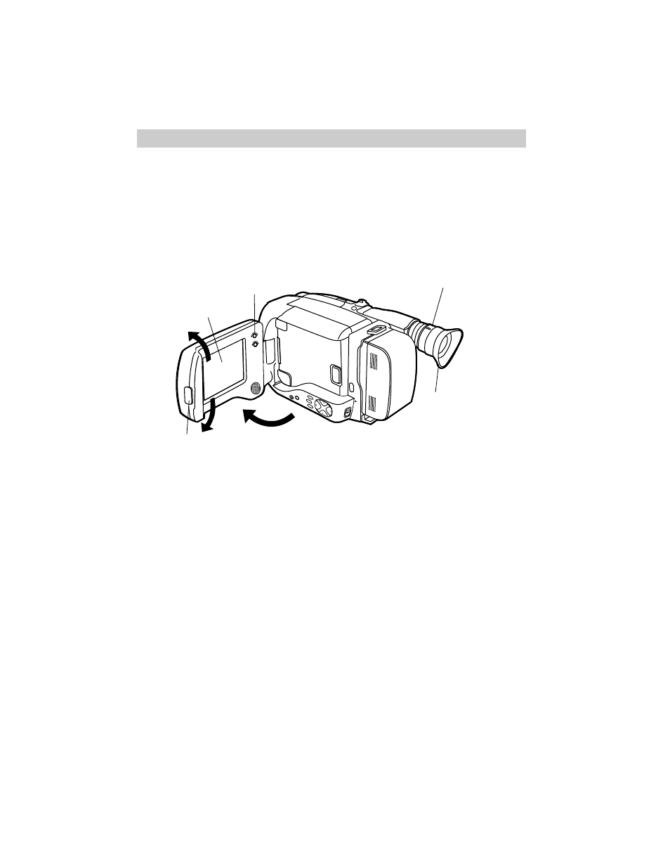 Recording, Use the lcd monitor | RCA ProV800C User Manual | Page 26 / 96