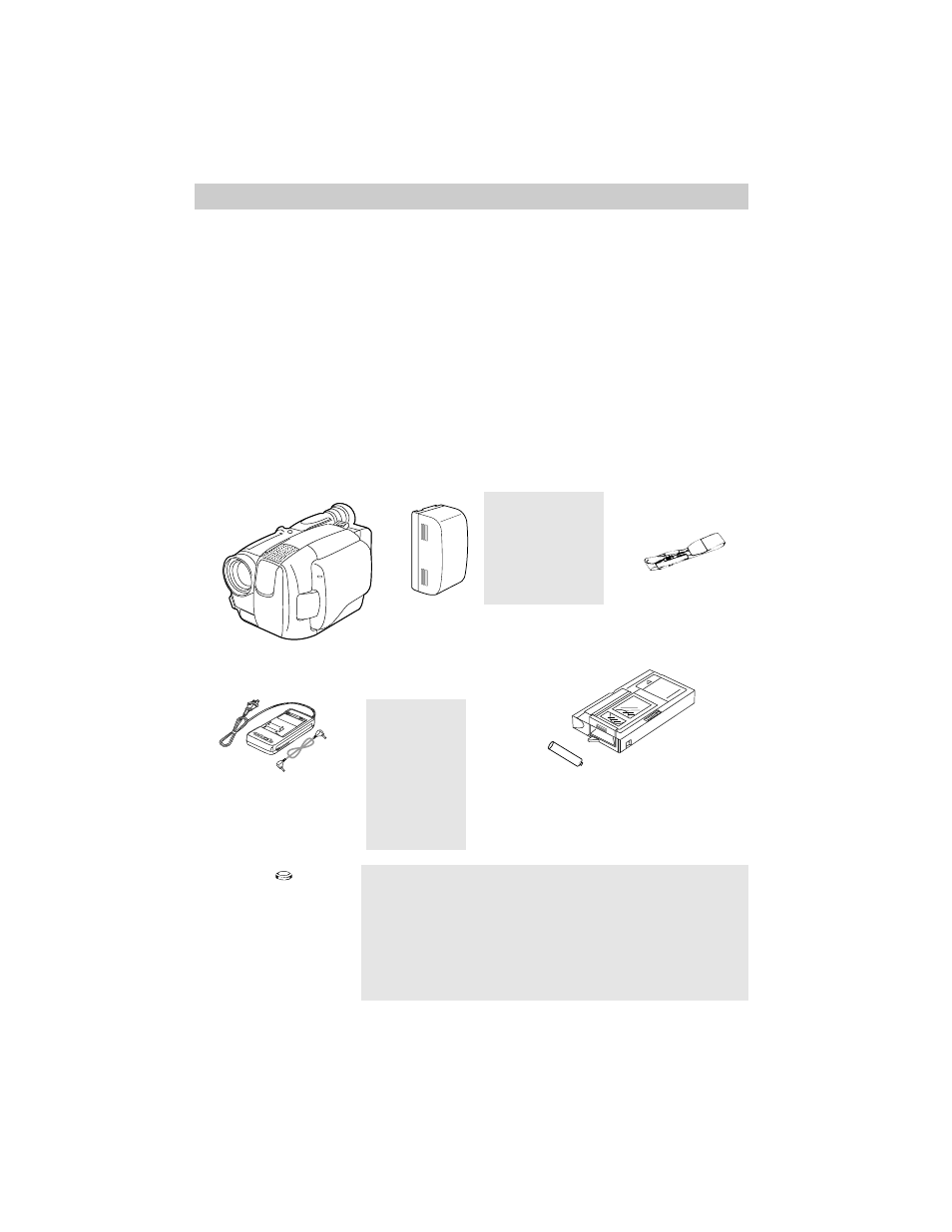 First-time operation, Assistance, Unpack camcorder & accessories | Unpack the camcorder and accessories | RCA ProV800C User Manual | Page 5 / 96