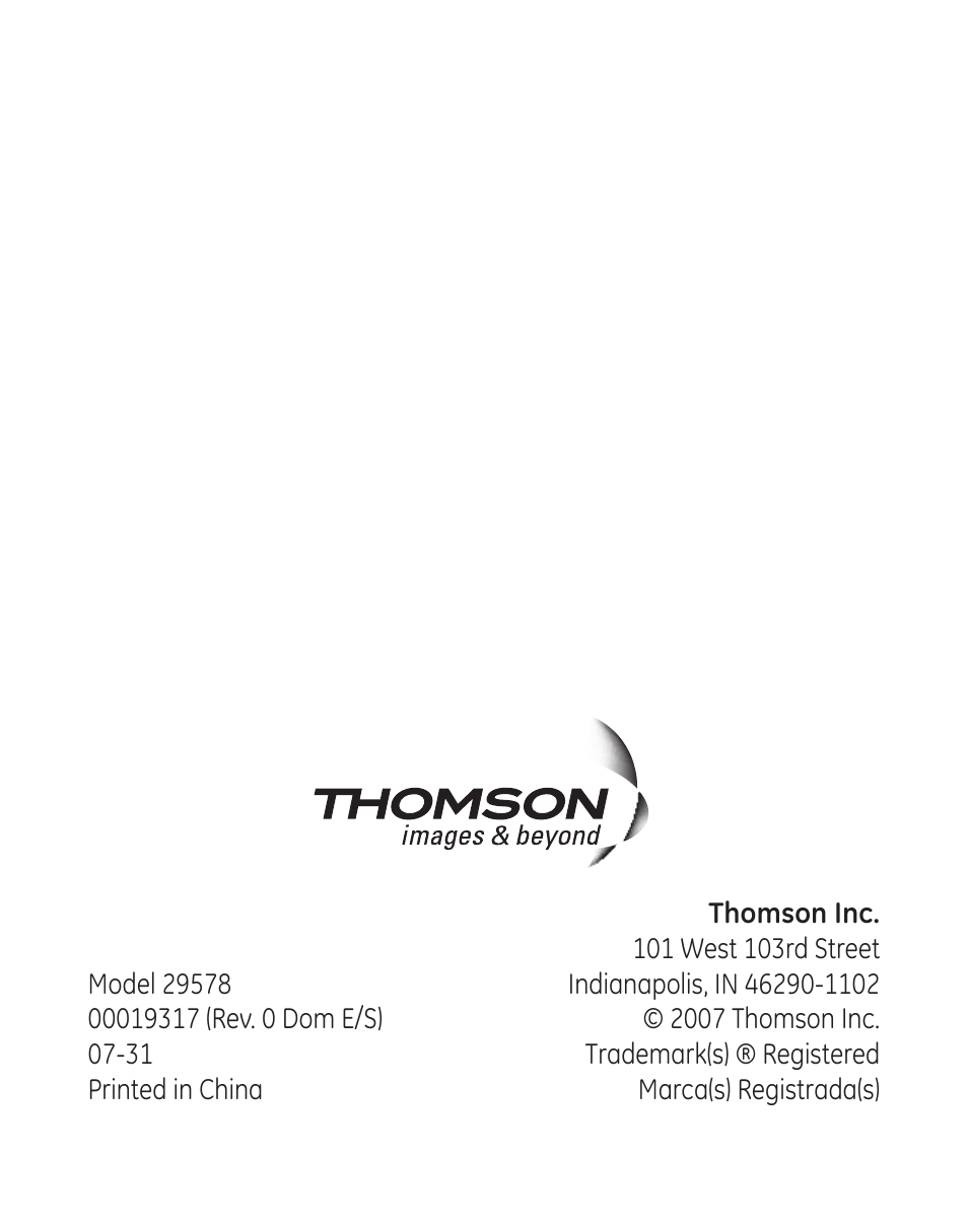 RCA 29578 User Manual | Page 36 / 72