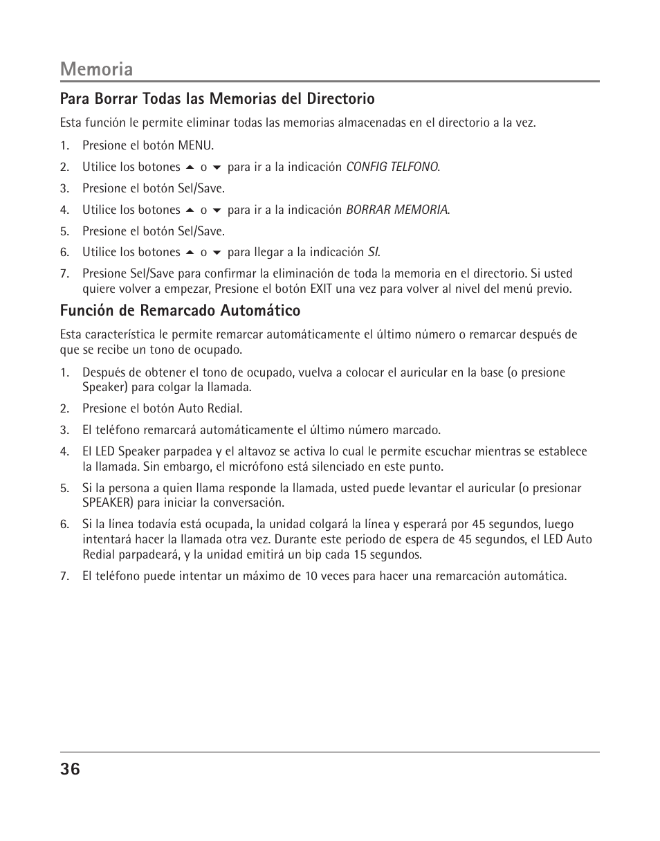 Función de remarcado automático | RCA 25205 User Manual | Page 37 / 96