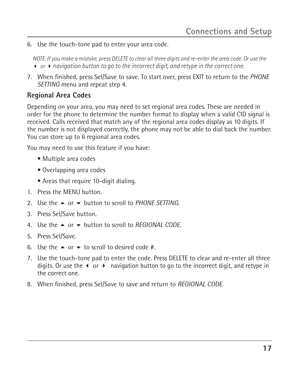 Connections and setup | RCA 25205 User Manual | Page 65 / 96