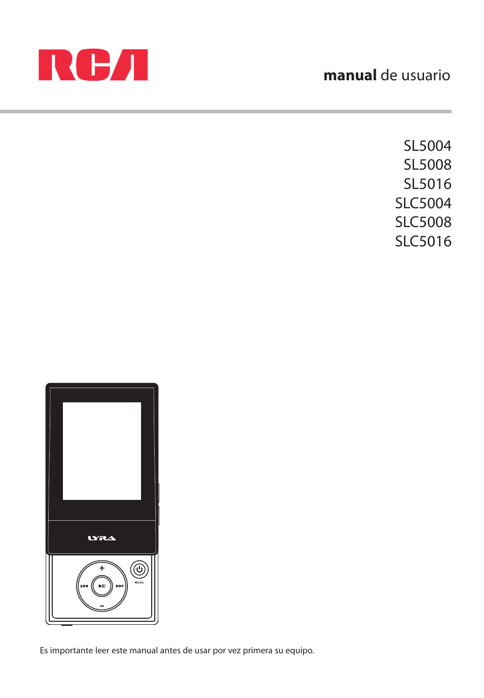 RCA SLC5004 User Manual | Page 30 / 87