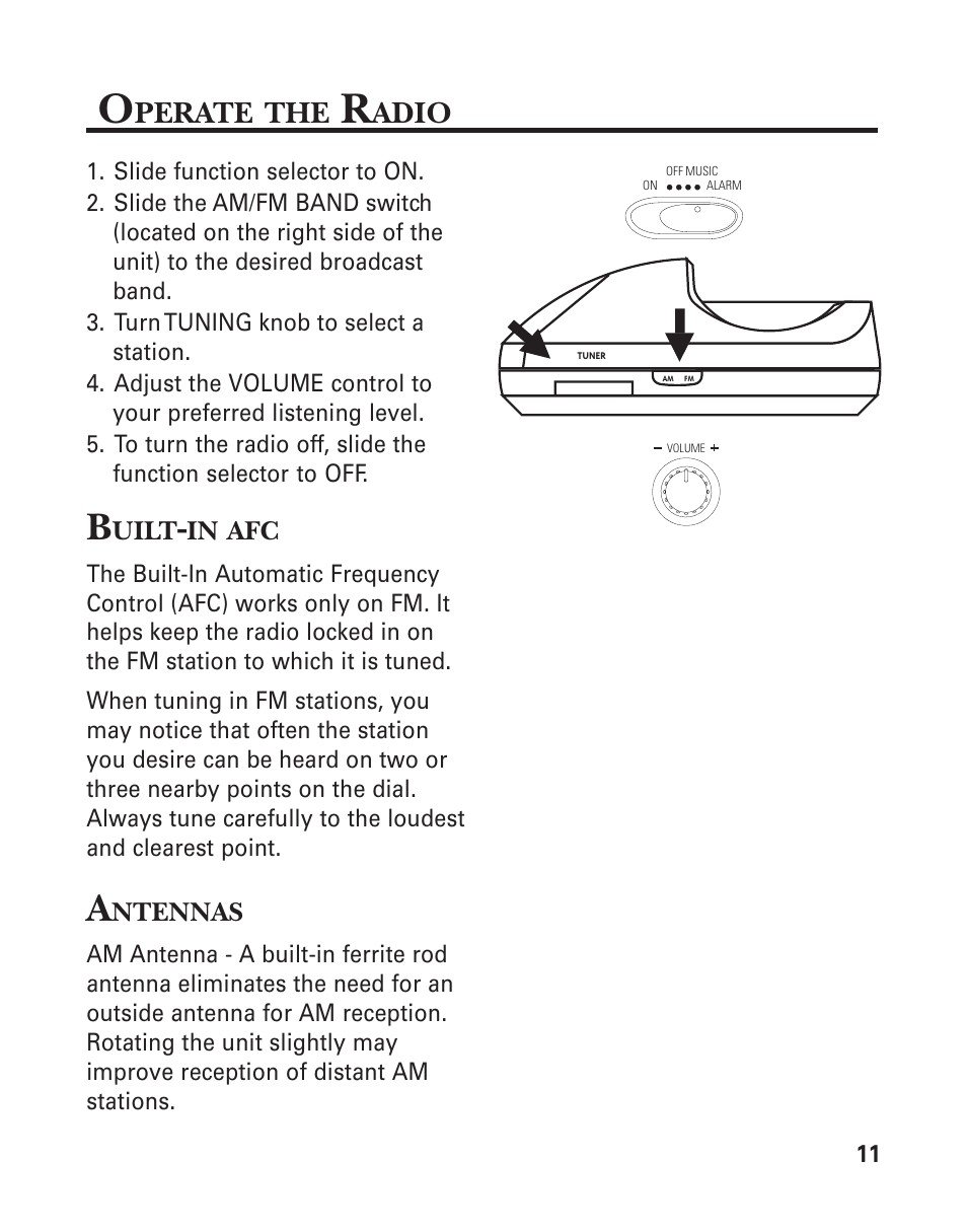 Perate, Adio | RCA 2-9291 User Manual | Page 11 / 20