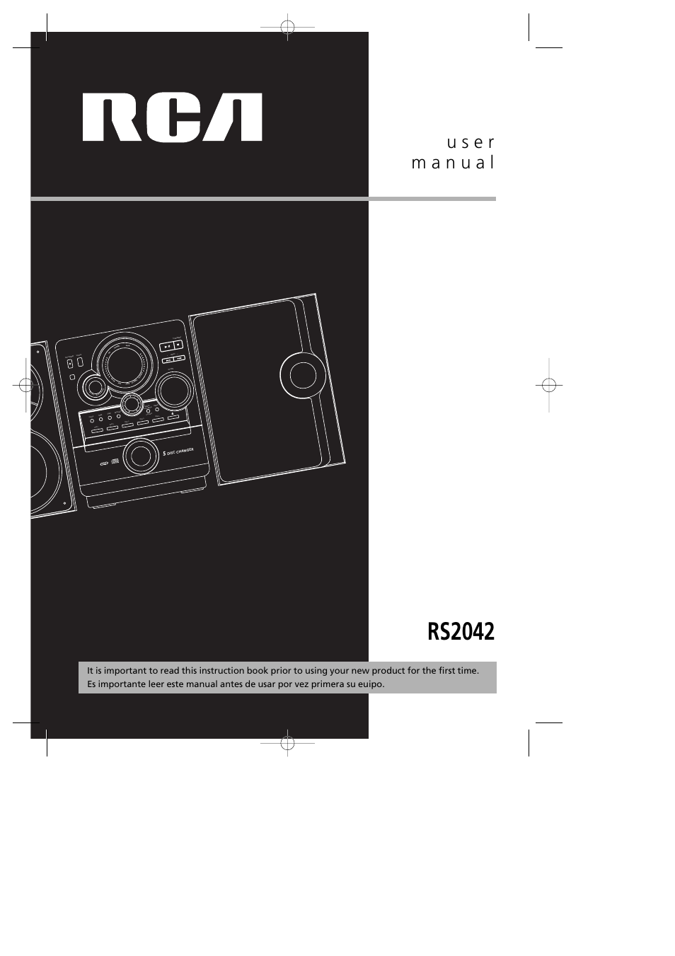 Rs2042, Cd-r / r w comp atible | RCA RS2042 User Manual | Page 2 / 22