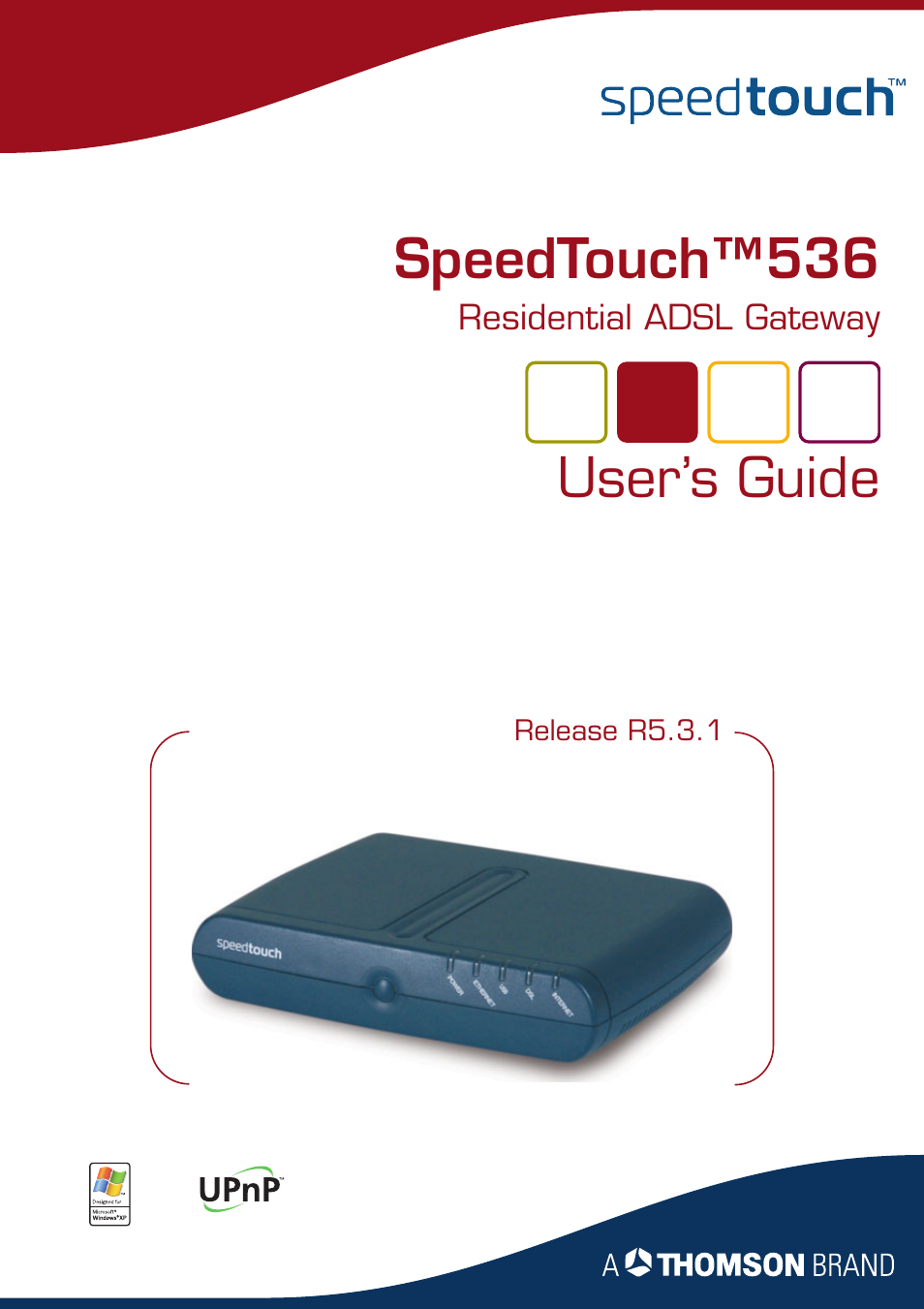 RCA SpeedTouch 536 User Manual | 104 pages