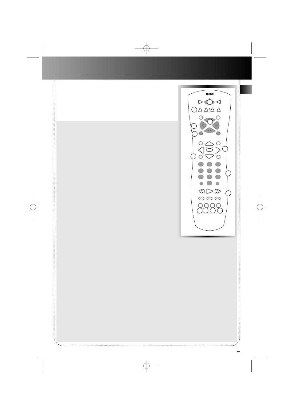 Operating your receiver, Your remote control | RCA RT2250R User Manual | Page 11 / 22