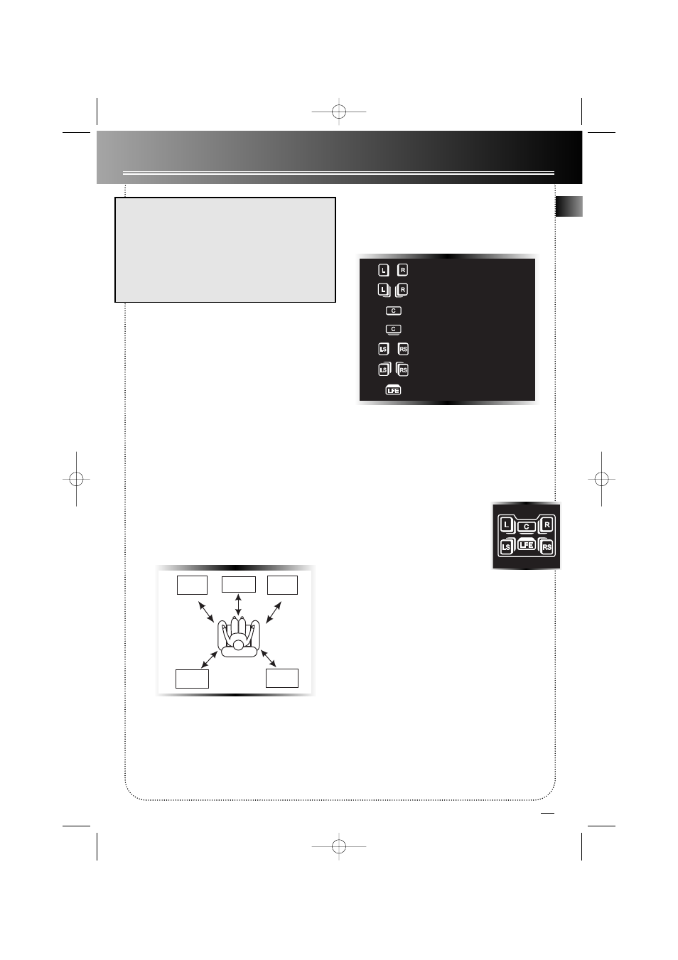 Advanced sound control, Speaker icons, Speaker distance | Displaying program formats | RCA RT2250R User Manual | Page 15 / 22