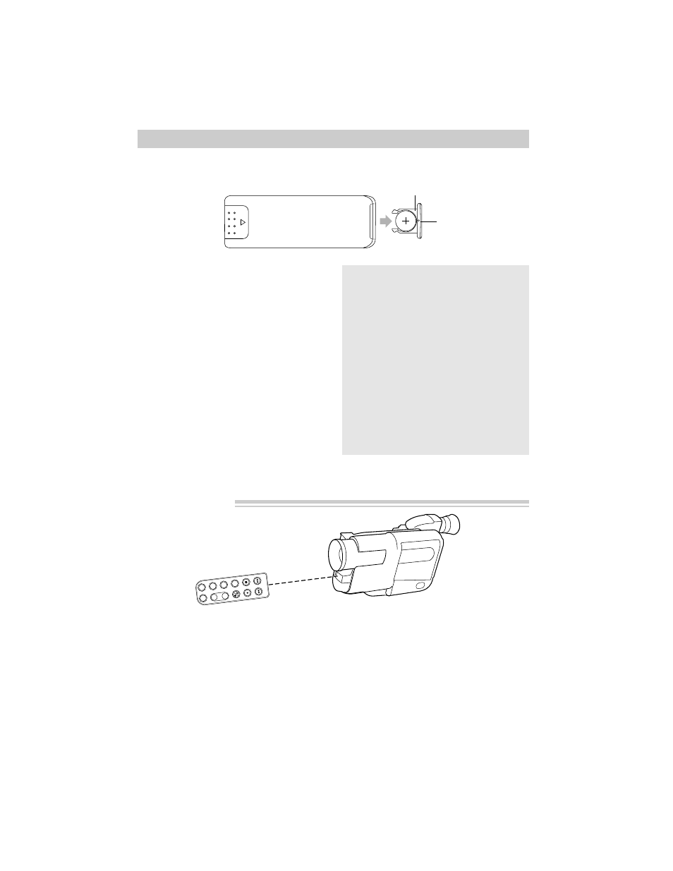 Remote control, Install remote battery, Remote sensor | RCA Pro884HB User Manual | Page 13 / 80