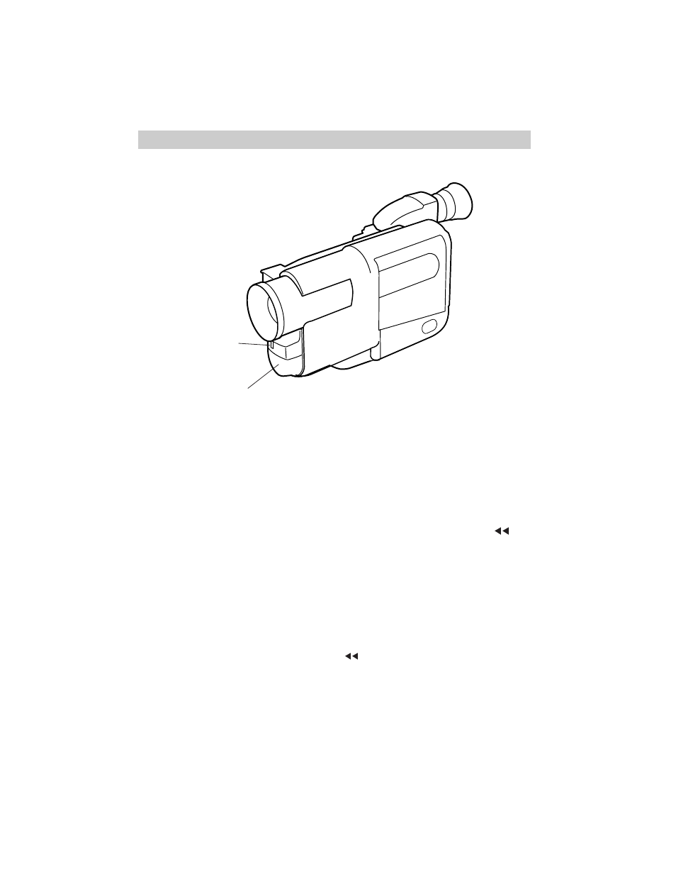 Recording features, Stereo microphone, Flying erase head | Tally light, Quick review | RCA Pro884HB User Manual | Page 26 / 80