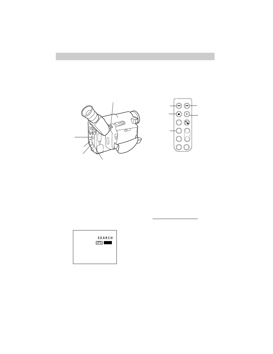Date search, Recording features, Press stop to stop a search in progress | Inst. zoom | RCA Pro884HB User Manual | Page 29 / 80