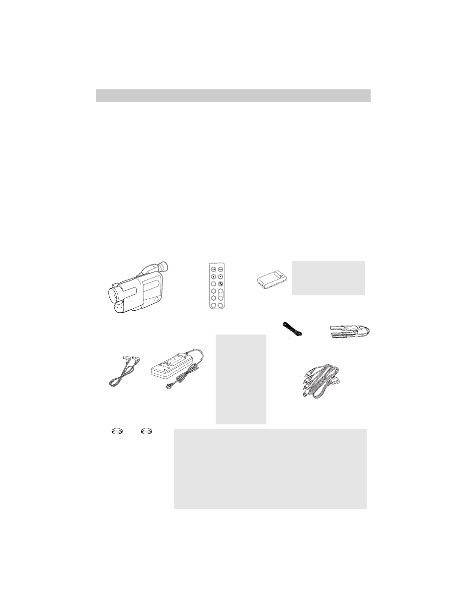 First-time operation, Assistance, Unpack camcorder and accesories | Caution | RCA Pro884HB User Manual | Page 5 / 80