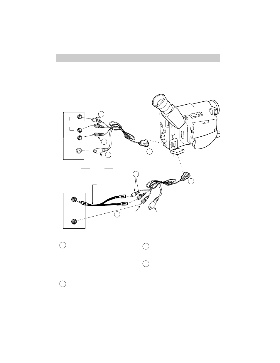 Playback on tv (or vcr) with audio/video in jacks, Playback on tv or vcr using audio/video in jacks, Installation | RCA Pro884HB User Manual | Page 58 / 80