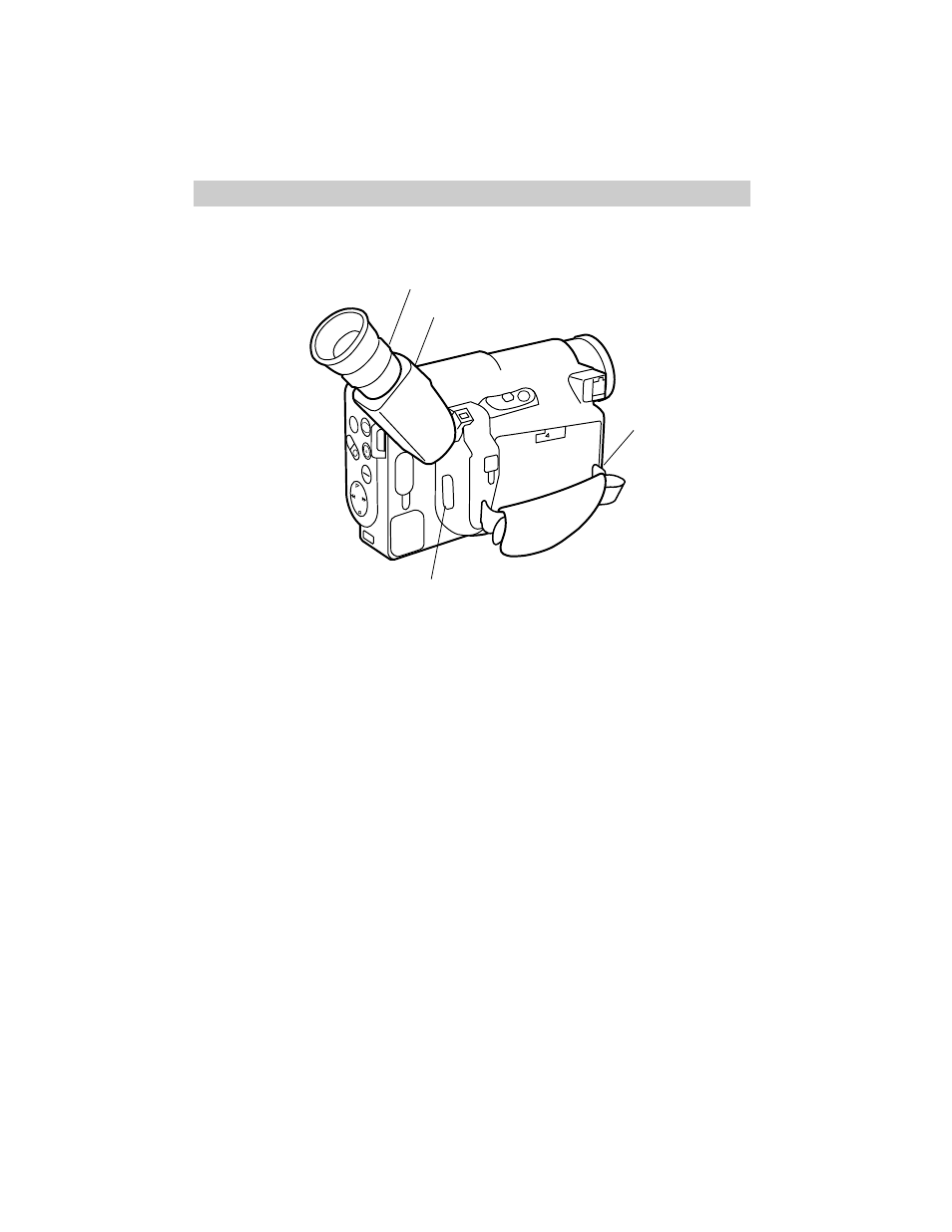 Adjust eyepiece focus control, Start and stop recording, First-time operation | Adjust eyepiece focus control for your vision, Continued on next page) | RCA Pro884HB User Manual | Page 9 / 80