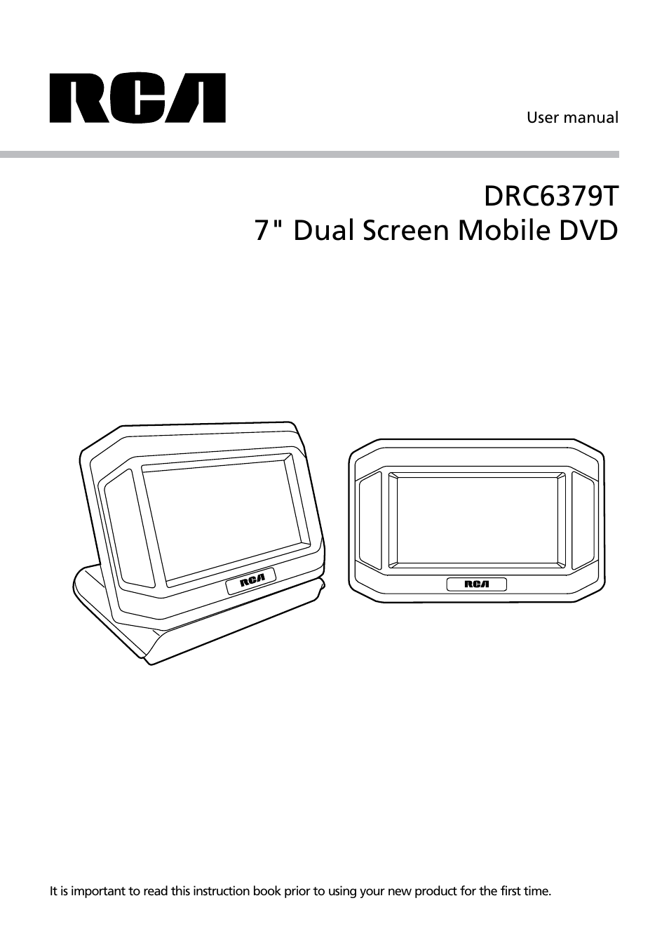 RCA DRC6379T User Manual | 28 pages