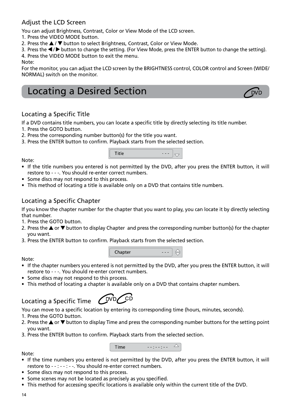 RCA DRC6379T User Manual | Page 18 / 28