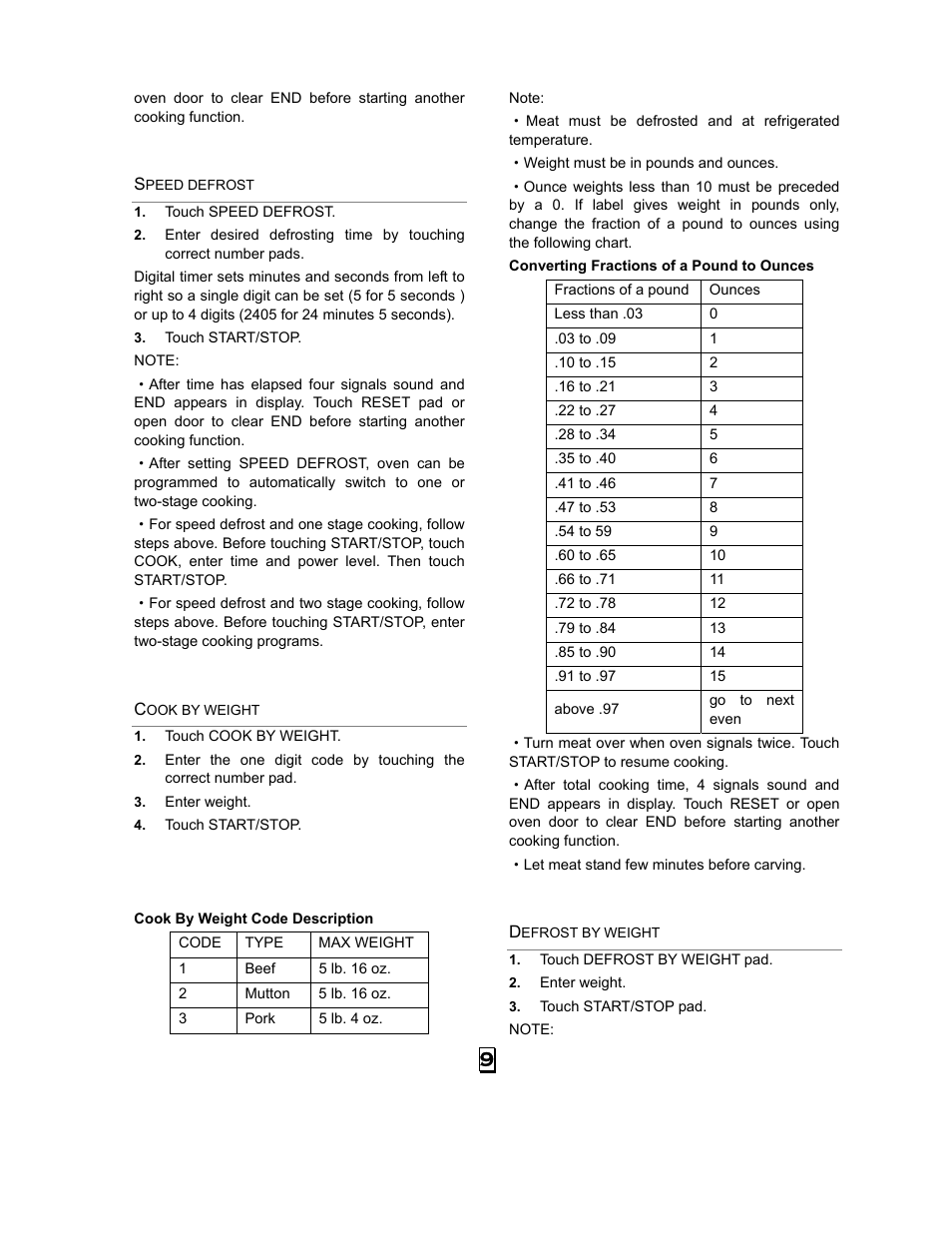 RCA RMW968 User Manual | Page 10 / 13