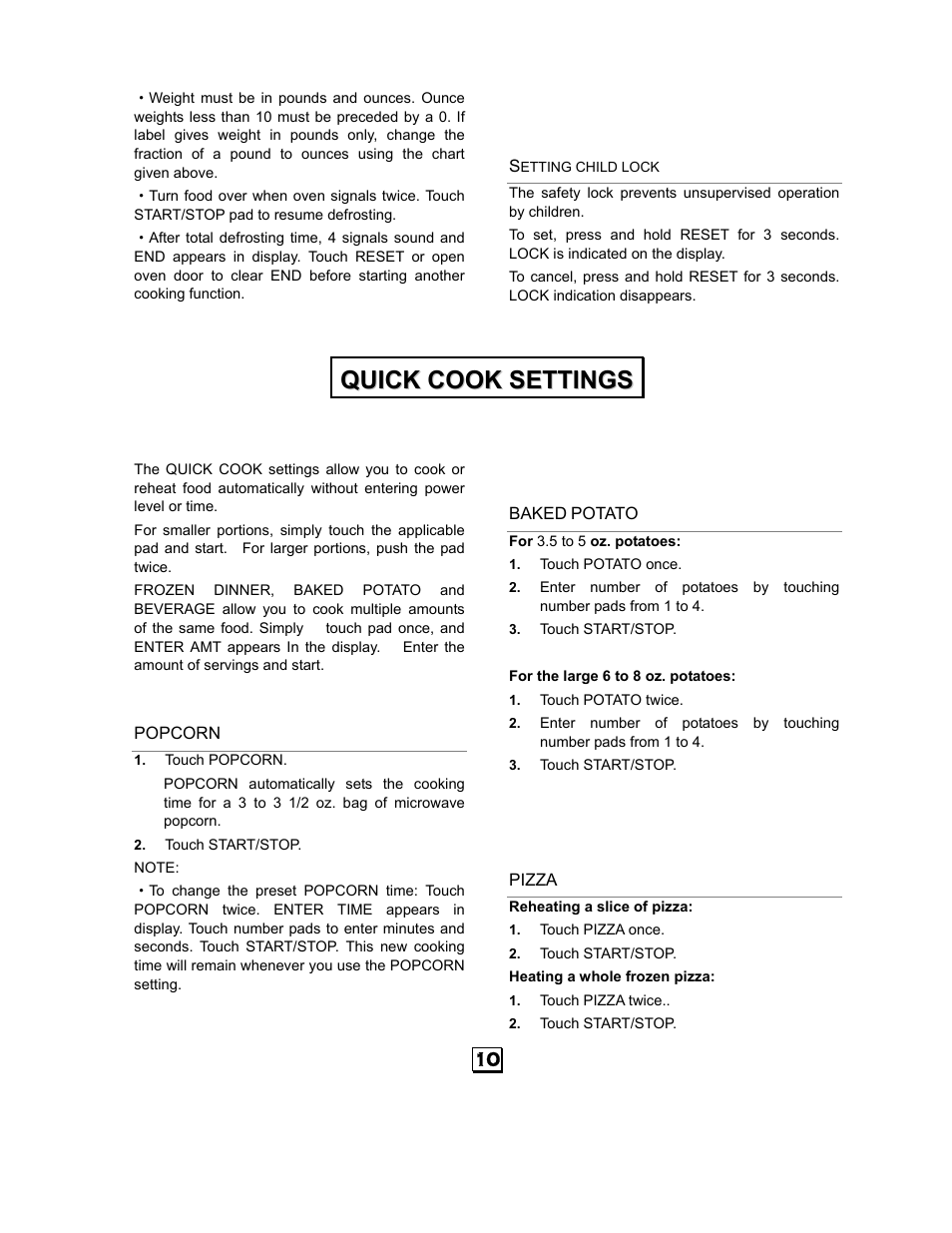 RCA RMW968 User Manual | Page 11 / 13