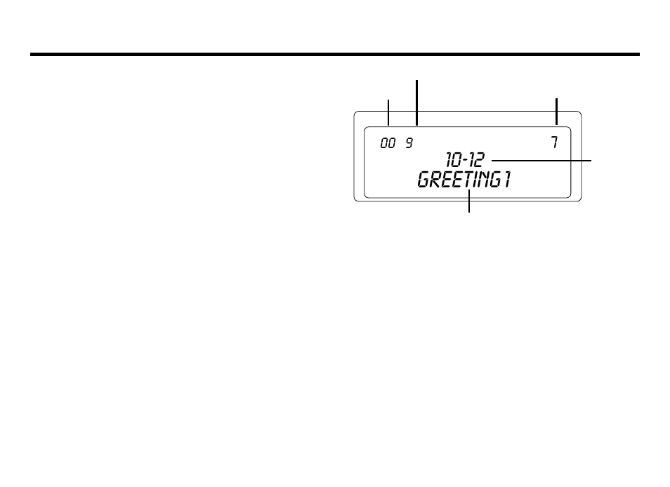 Caller id features, Aller, Id f | Eatures, Greeting 1 | RCA 29993 User Manual | Page 30 / 88
