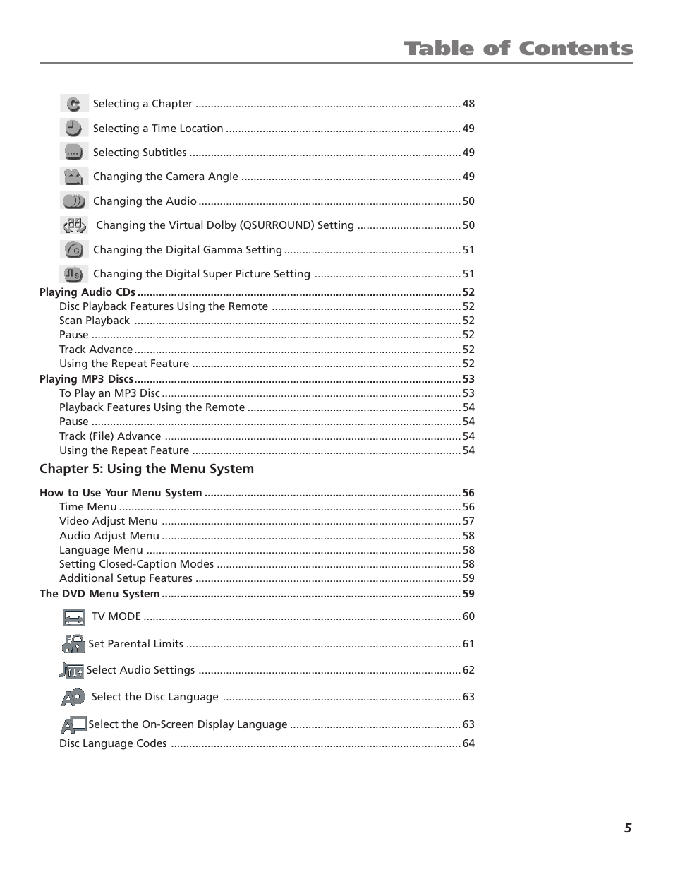 RCA B27TF680 User Manual | Page 7 / 84