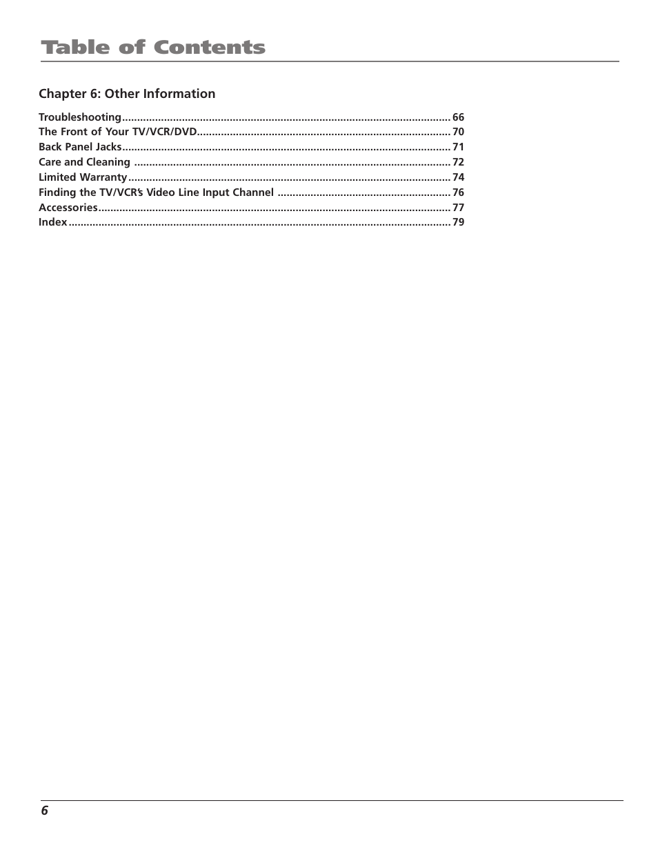 RCA B27TF680 User Manual | Page 8 / 84