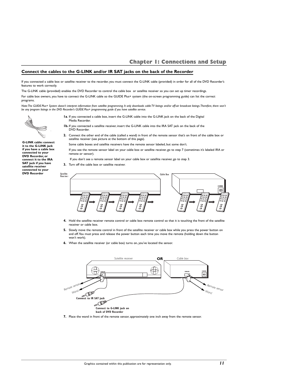 Chapter 1: connections and setup | RCA DRC8000N User Manual | Page 13 / 64