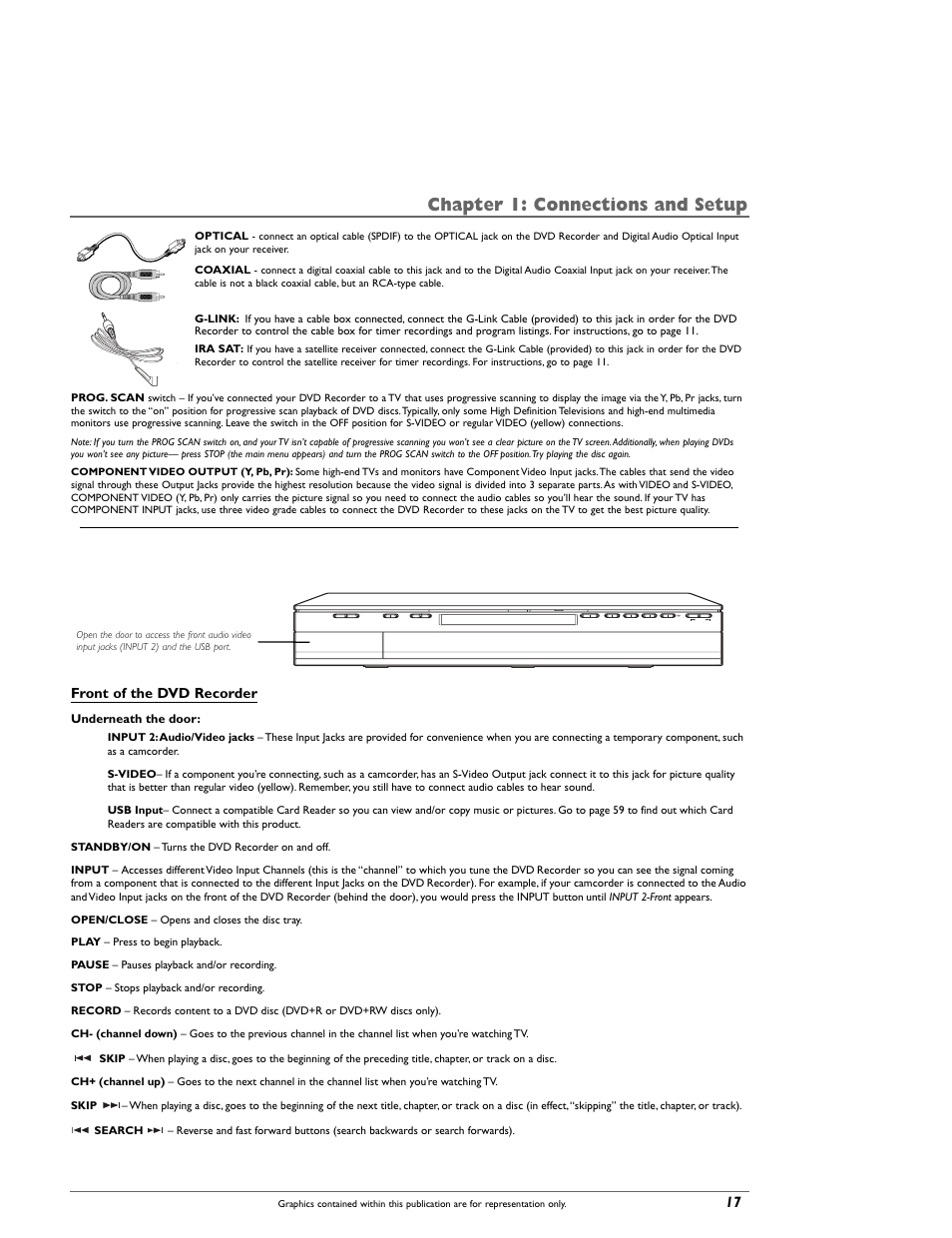 Chapter 1: connections and setup | RCA DRC8000N User Manual | Page 19 / 64