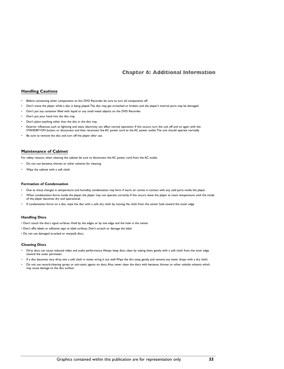 Chapter 6: additional information | RCA DRC8000N User Manual | Page 57 / 64
