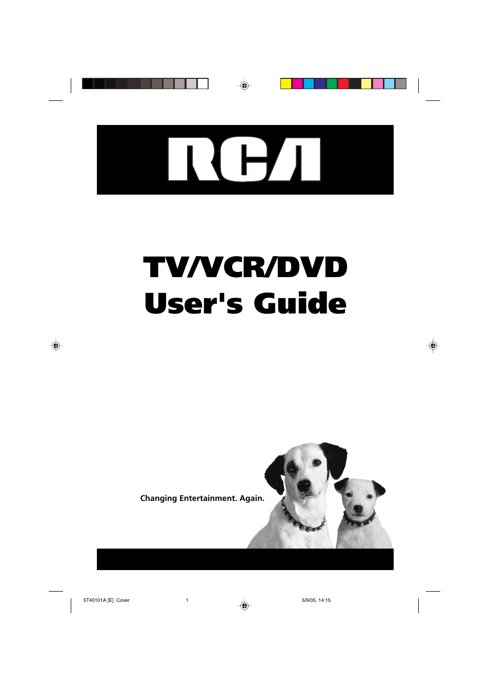 RCA TV/VCR/DVD User Manual | 72 pages