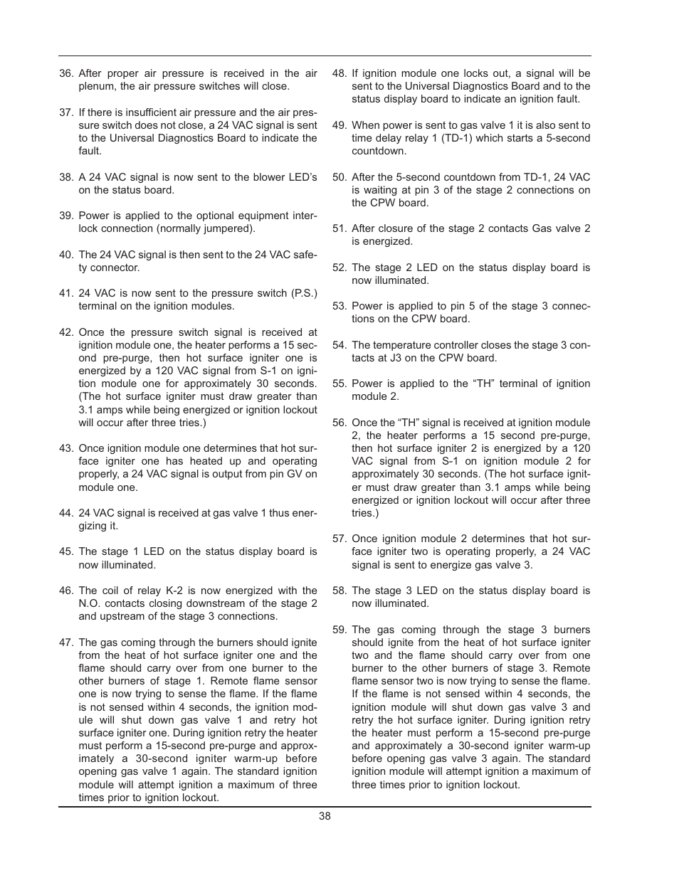 Raypak HIDELTA 992B User Manual | Page 38 / 68