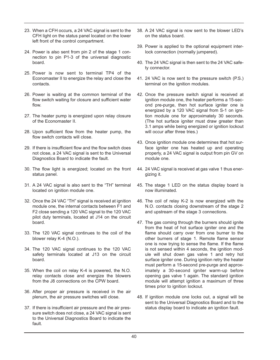 Raypak HIDELTA 992B User Manual | Page 40 / 68