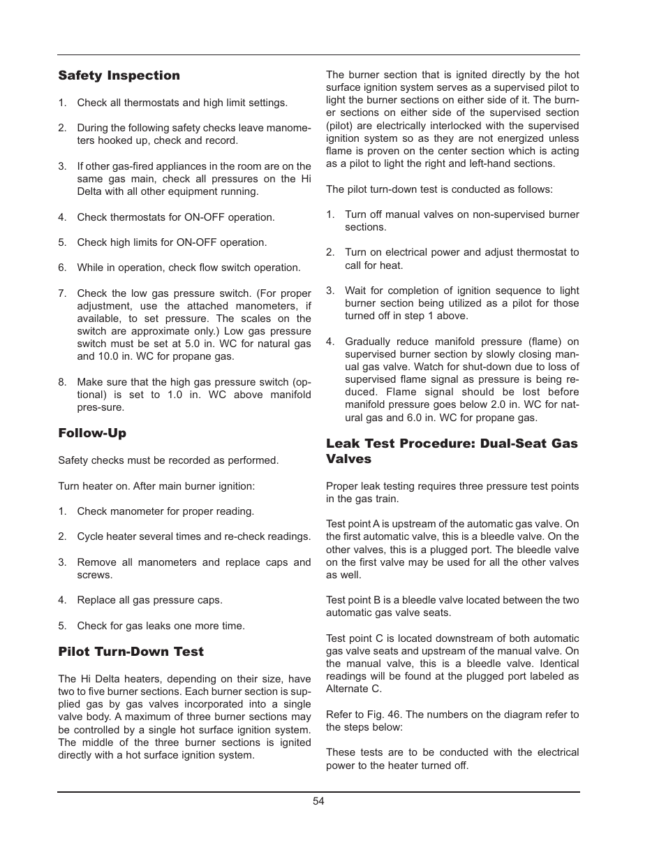 Raypak HIDELTA 992B User Manual | Page 54 / 68