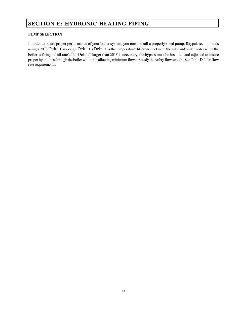 Raypak 750 User Manual | Page 13 / 74