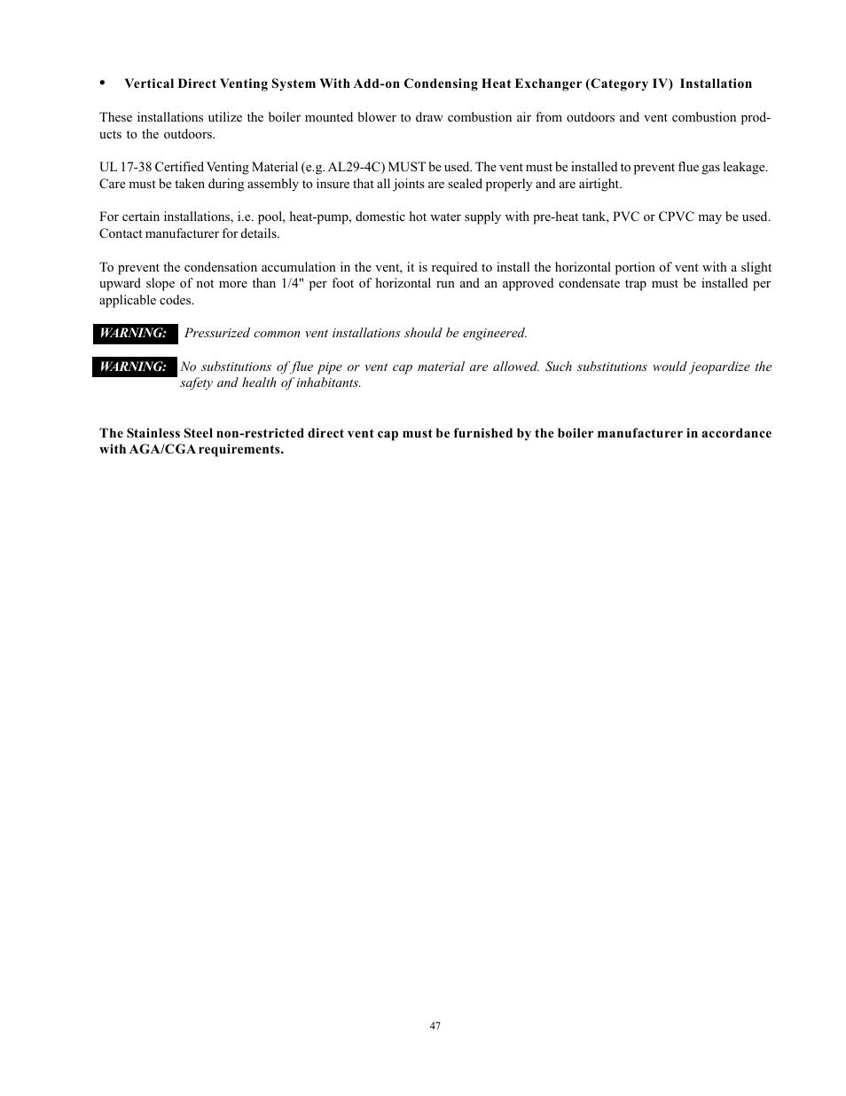 Raypak 750 User Manual | Page 47 / 74