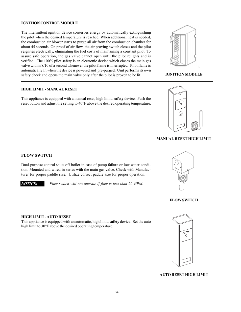 Raypak 750 User Manual | Page 54 / 74