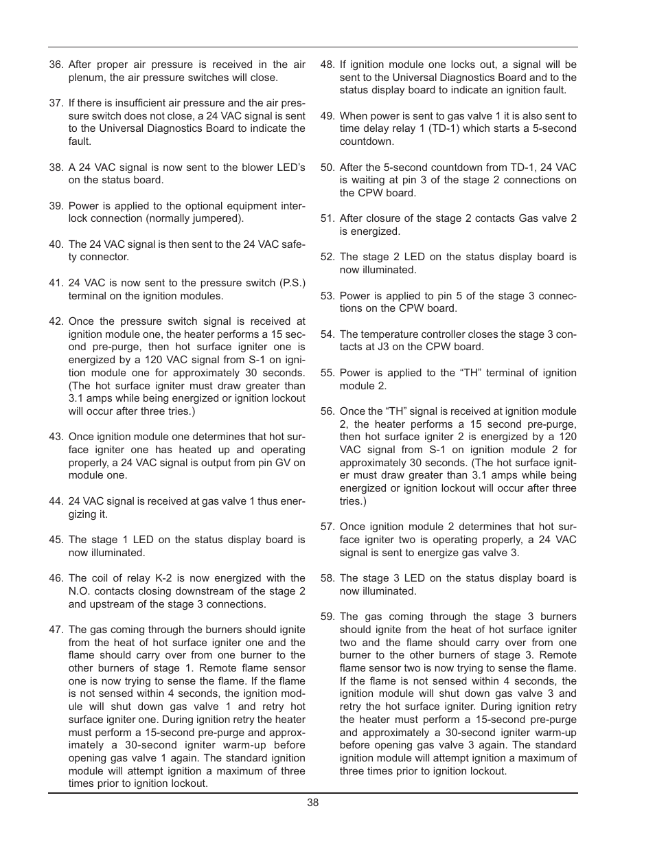 Raypak Hi Delta 992B-1262B User Manual | Page 38 / 66