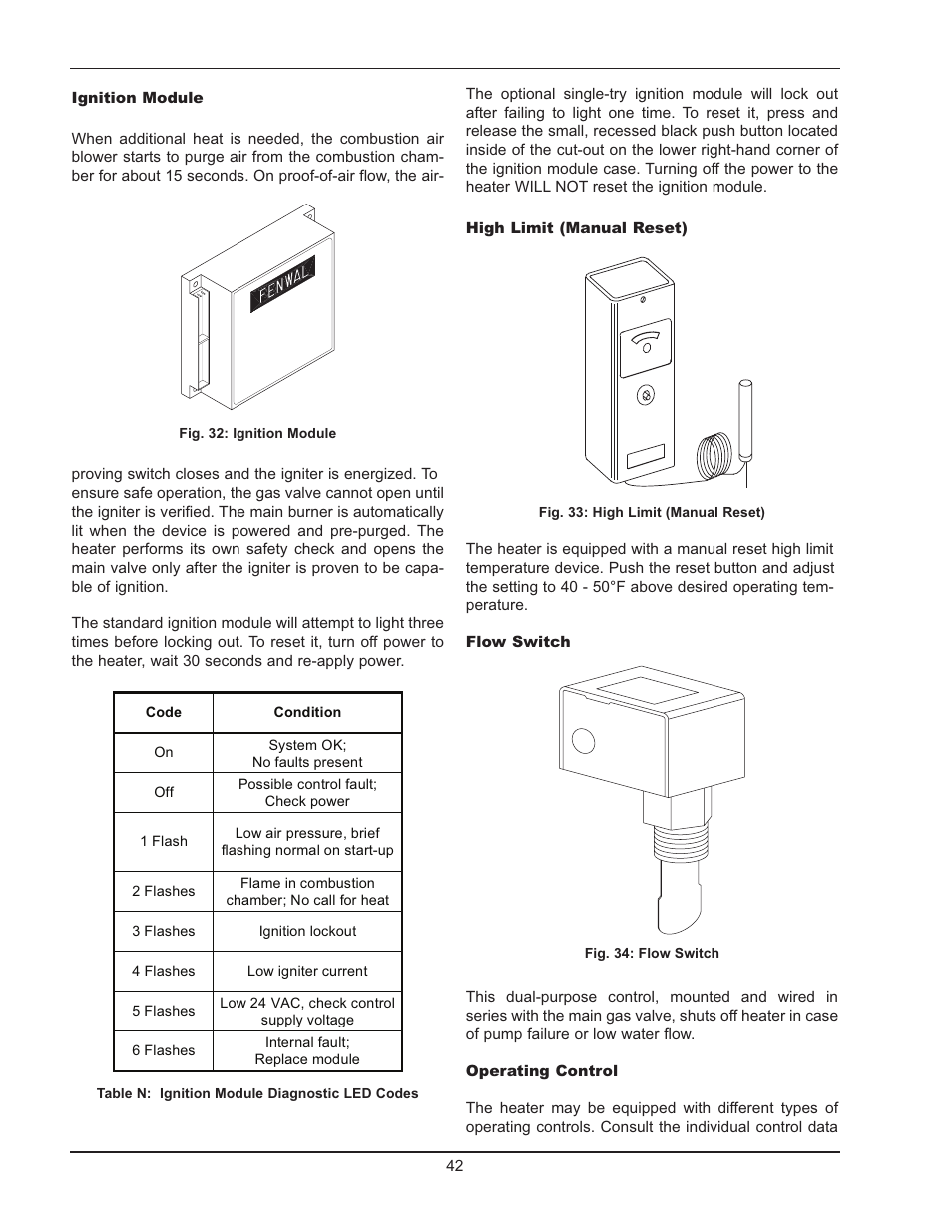 Raypak Hi Delta 992B-1262B User Manual | Page 42 / 66