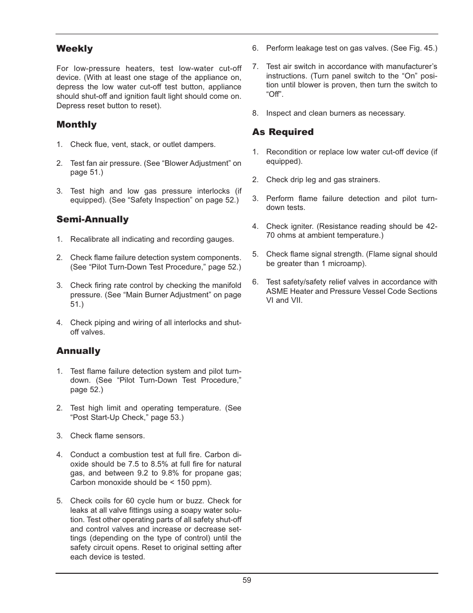 Raypak Hi Delta 992B-1262B User Manual | Page 59 / 66