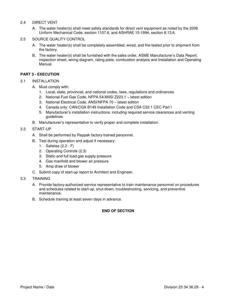 Raypak 504-2004 User Manual | Page 4 / 4