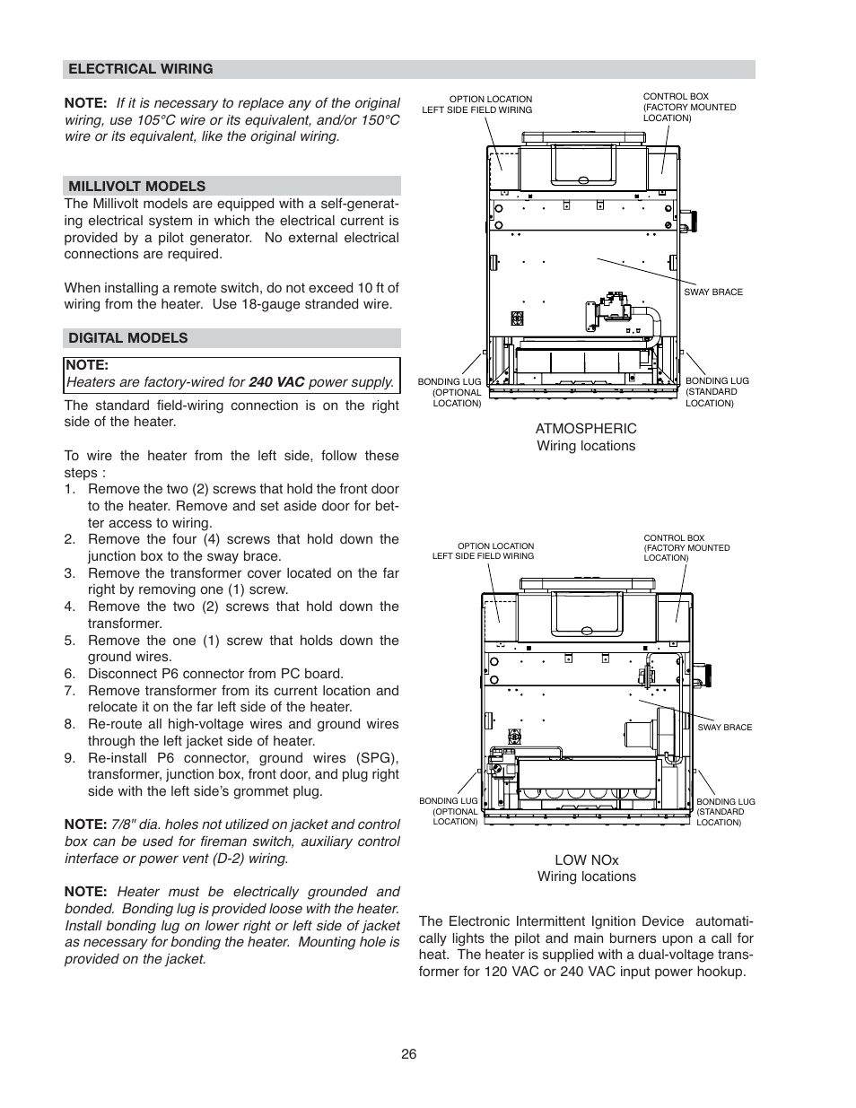 Raypak 266A User Manual | Page 26 / 55