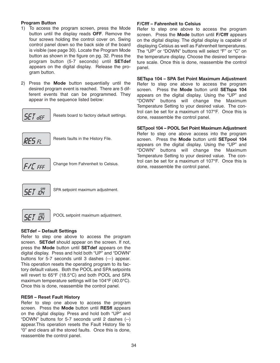 Raypak 266A User Manual | Page 34 / 55