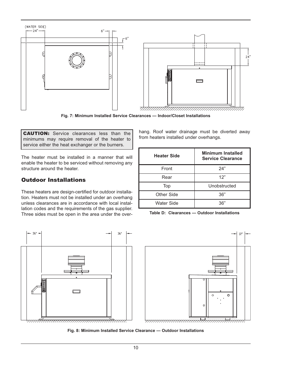 Raypak HI DALTA HD101 User Manual | Page 10 / 48