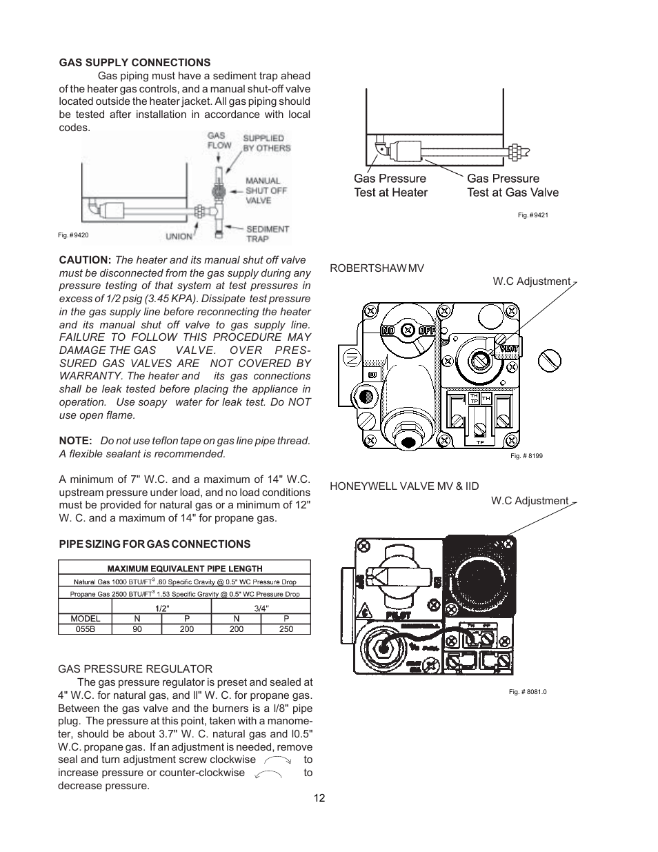 Raypak 055B User Manual | Page 12 / 32