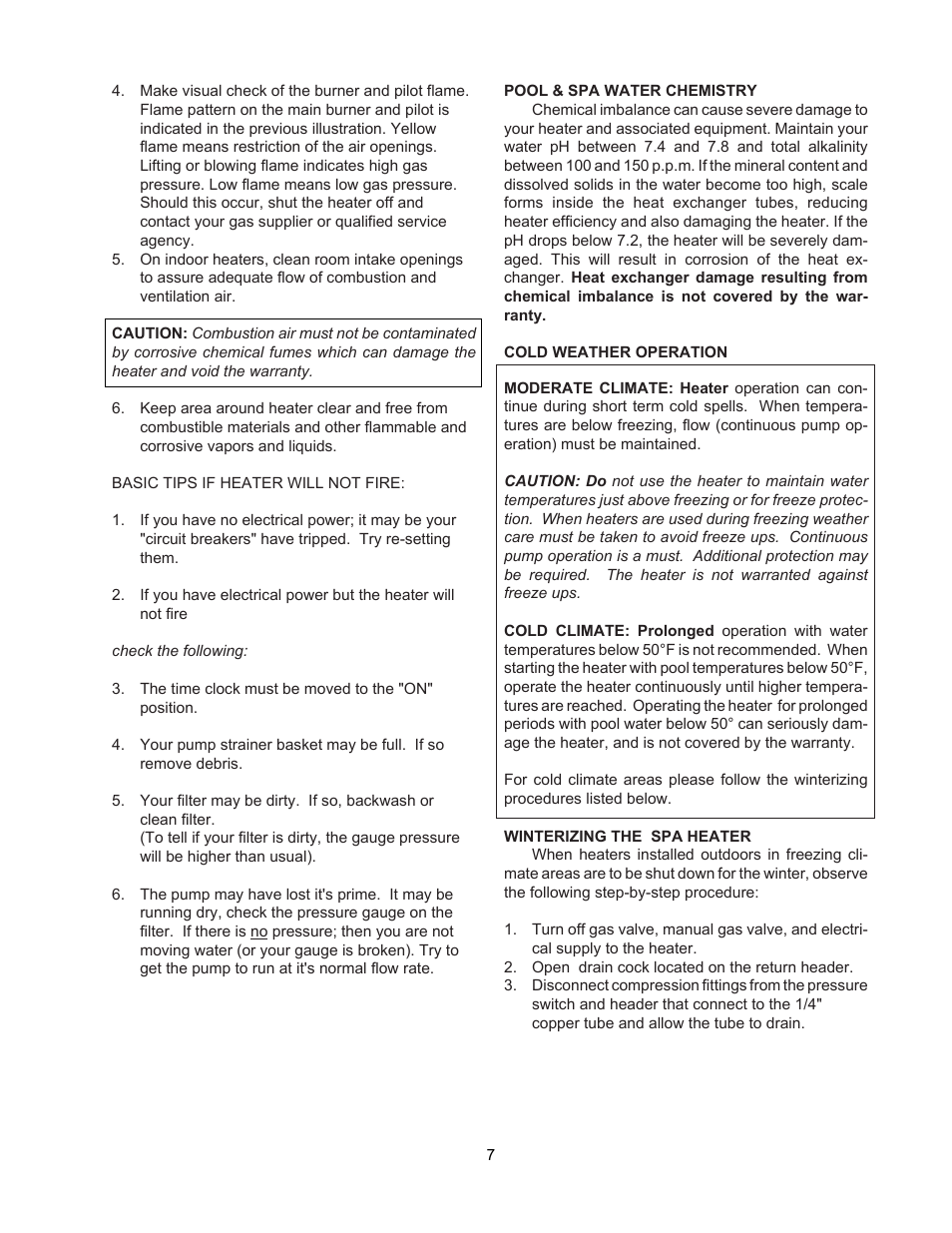 Raypak 055B User Manual | Page 7 / 32