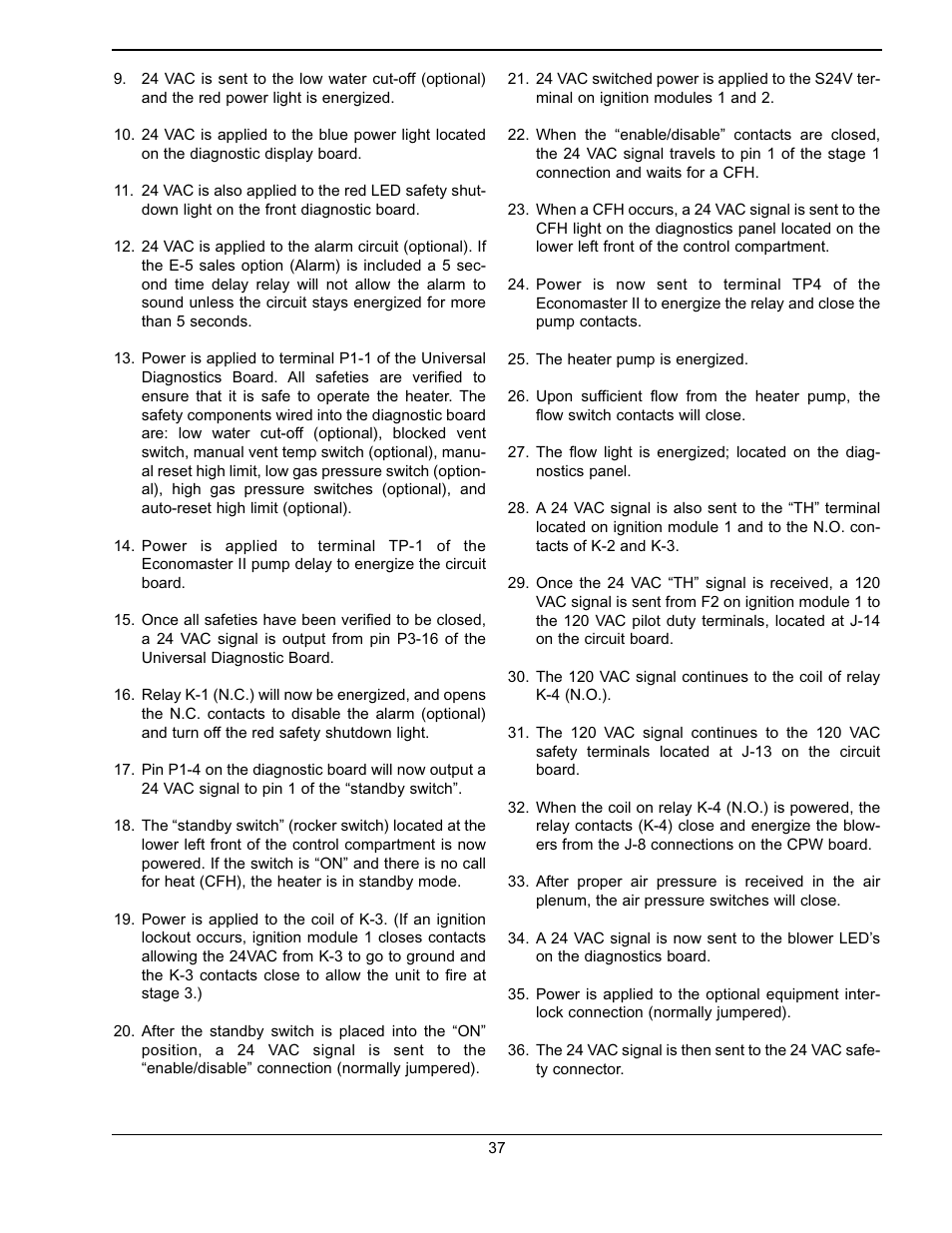 Raypak WH & P L W User Manual | Page 37 / 64